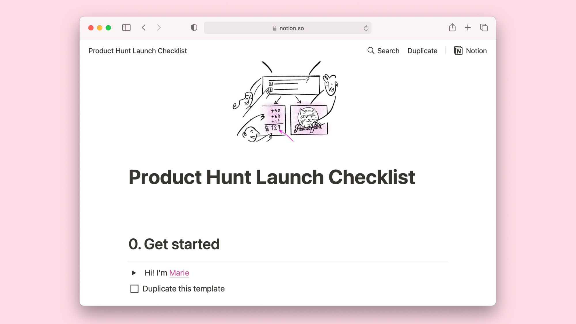 product hunt launch checklist